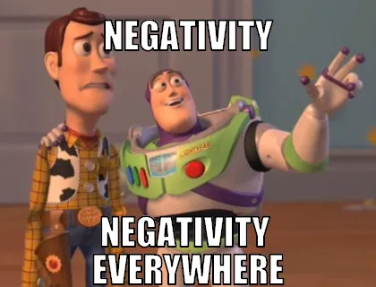 toy story meme negativity everywhere