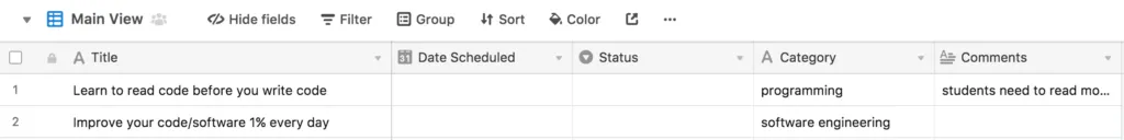 blog editorial columns