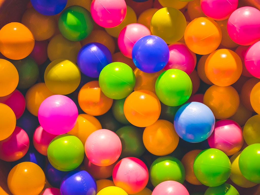 colorful balls